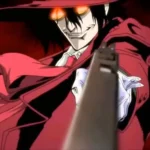 Alucard trong Hellsing Ultimate thể hiện sức mạnh ma cà rồng đỉnh cao