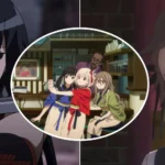 Ảnh ghép các nhân vật nữ nổi bật trong anime Lycoris Recoil, Akame Ga Kill và Princess Principal
