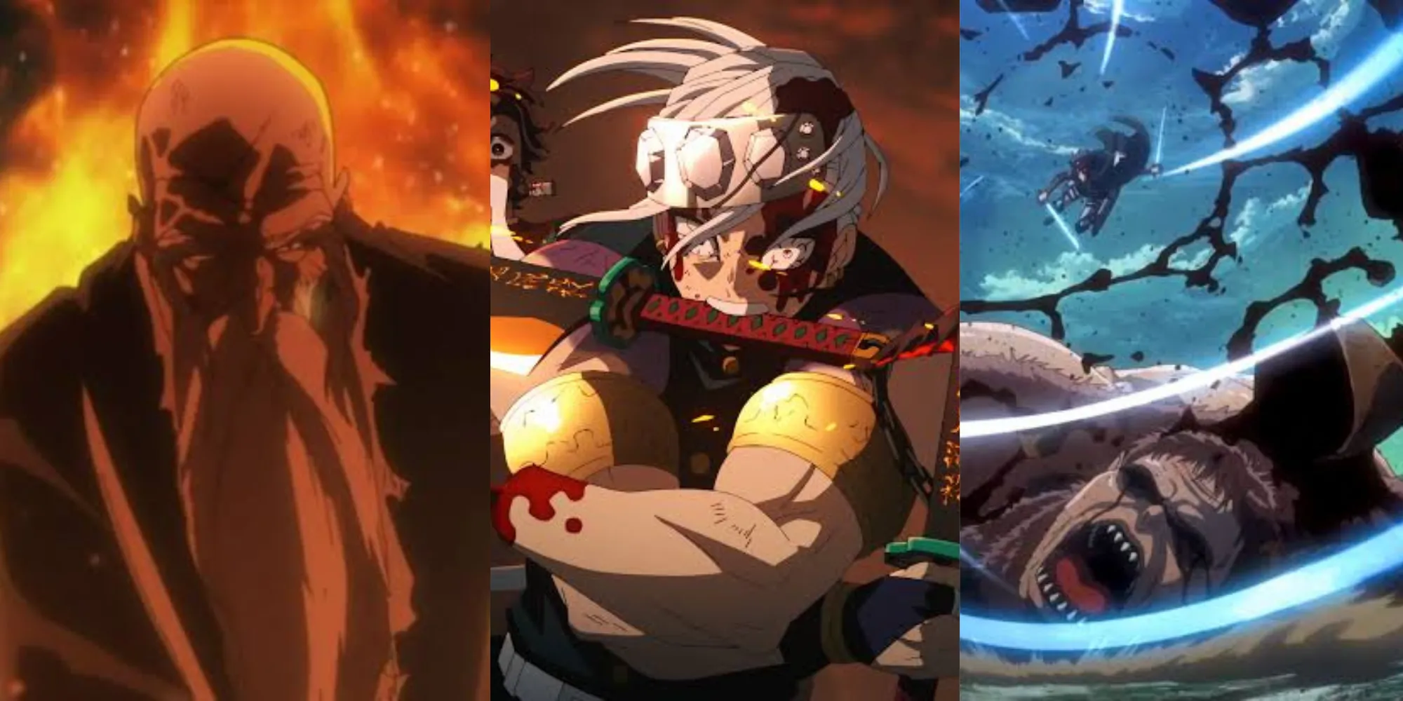 Ảnh minh họa những trận đấu mãn nhãn trong anime