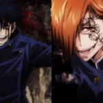 Cảnh chiến đấu từ Arc Các Họa Tử, giới thiệu Death Paintings trong Jujutsu Kaisen