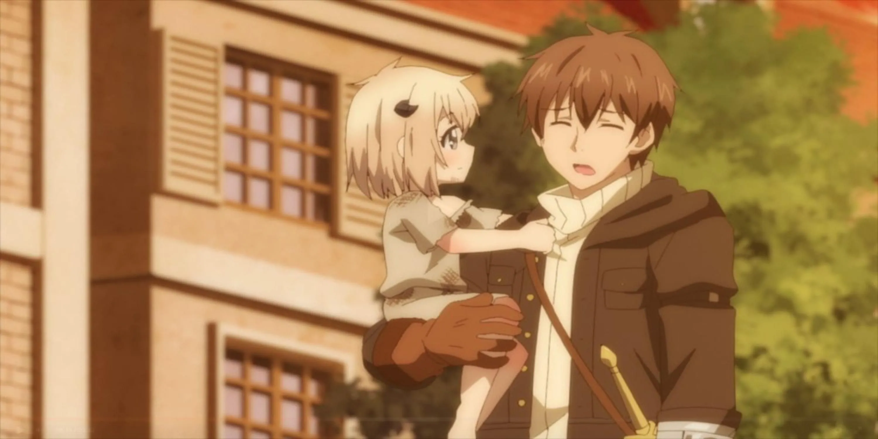 Dale và cô bé quỷ Latina trong If It’s for My Daughter, I’d Even Defeat a Demon Lord