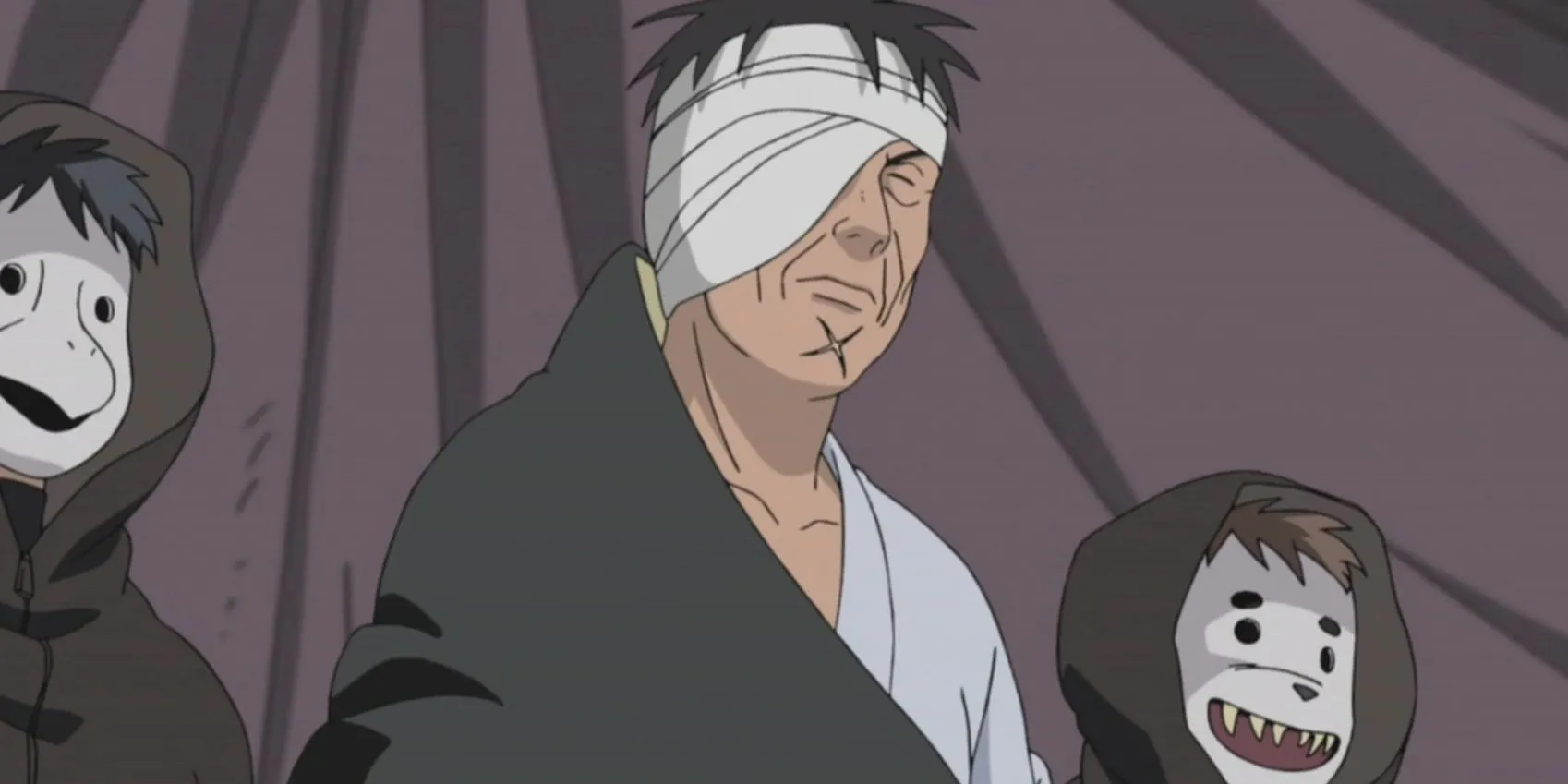 Danzo Shimura, lãnh đạo tổ chức Gốc Root với Sharingan