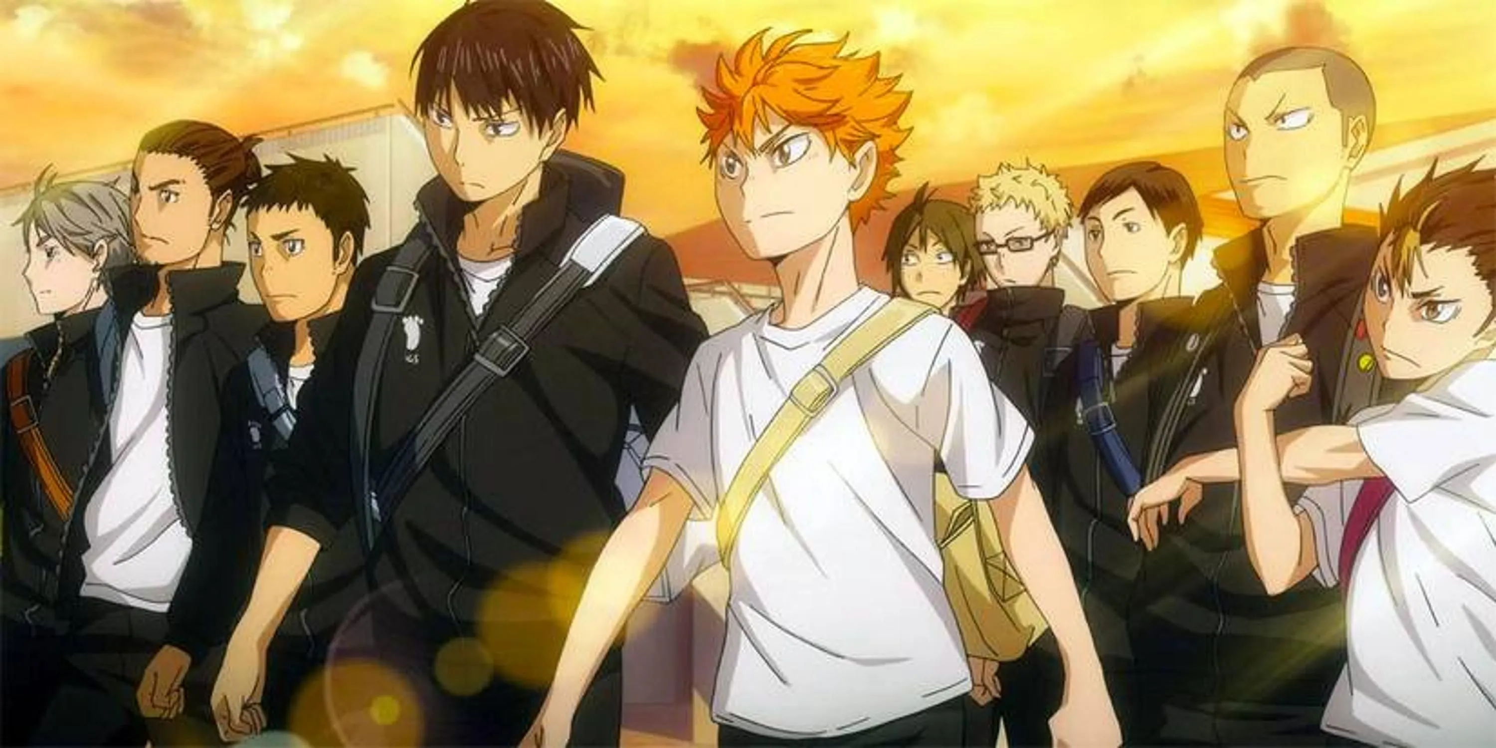 Đội bóng chuyền Karasuno High trong anime Haikyuu!!