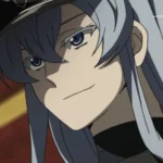 Esdeath trong Akame ga Kill thể hiện sức mạnh băng giá