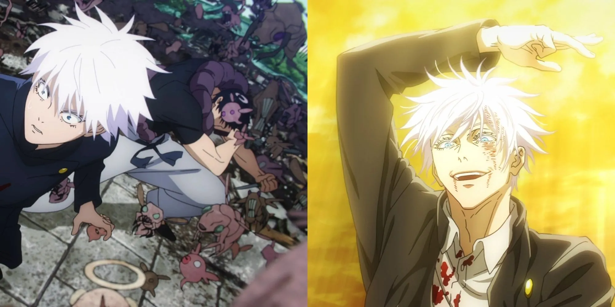 Gojo Satoru và Suguru Geto thời trẻ trong Arc Quá Khứ của Gojo