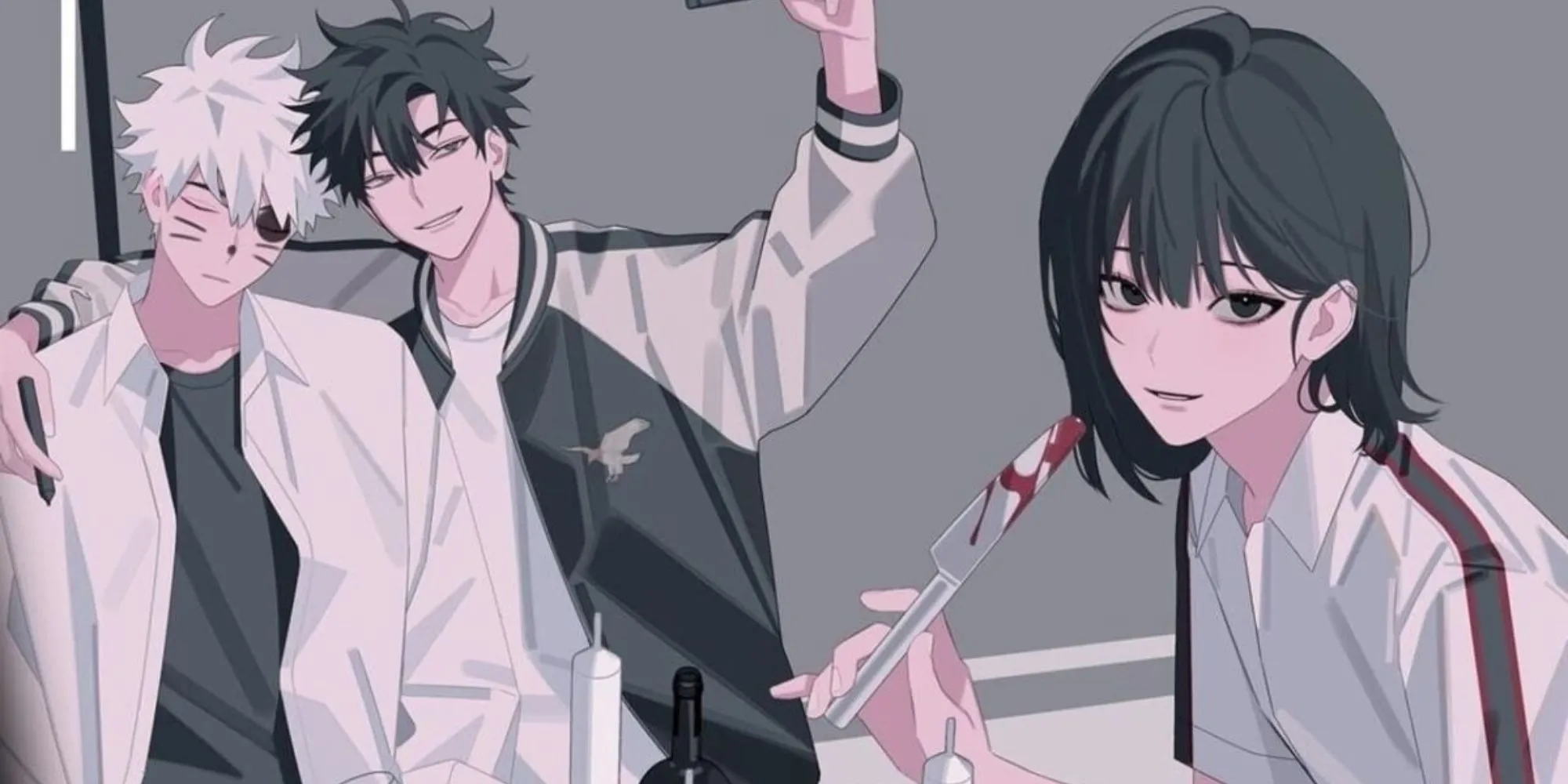 Hai nhân vật Cheng Xiaoshi và Lu Guang từ anime Link Click, sẵn sàng 'nhảy' vào ký ức.