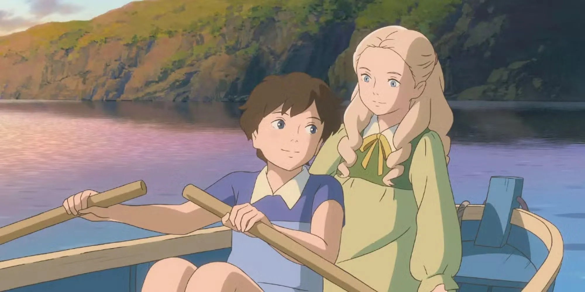 Hình ảnh Anna và Marnie từ phim Khi Marnie Ở Đó (2014), minh họa cho tình bạn giữa hai cô gái