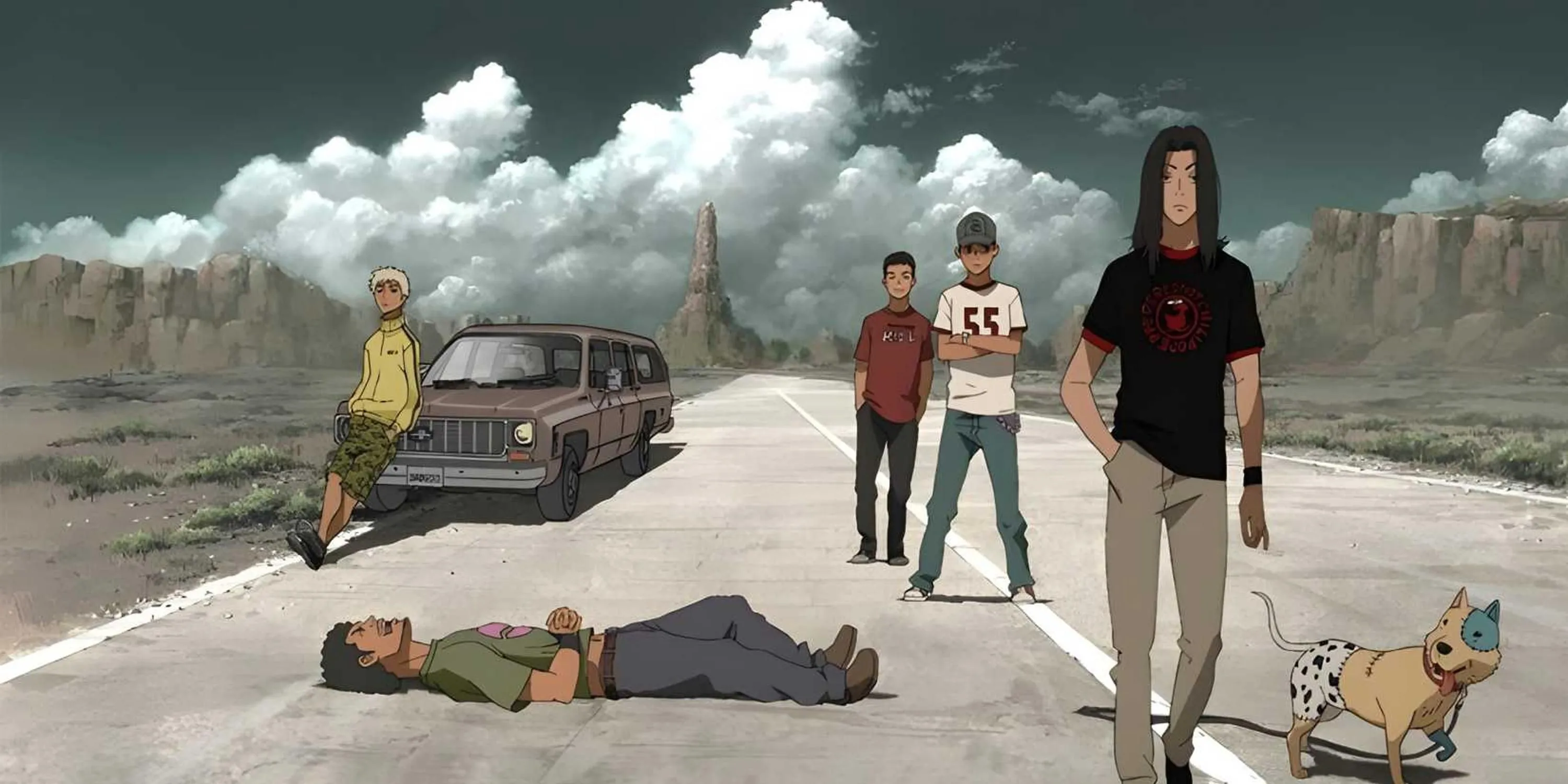 Hình ảnh ban nhạc BECK trong anime Beck: Mongolian Chop Squad