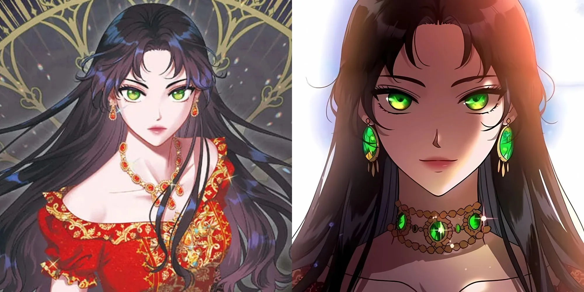 Hình ảnh bìa manhwa Kill the Villainess tập trung vào nữ chính Eris Miserian.