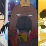 Hình ảnh minh họa các bộ anime ngắn như Erased, Odd Taxi, Ping Pong The Animation