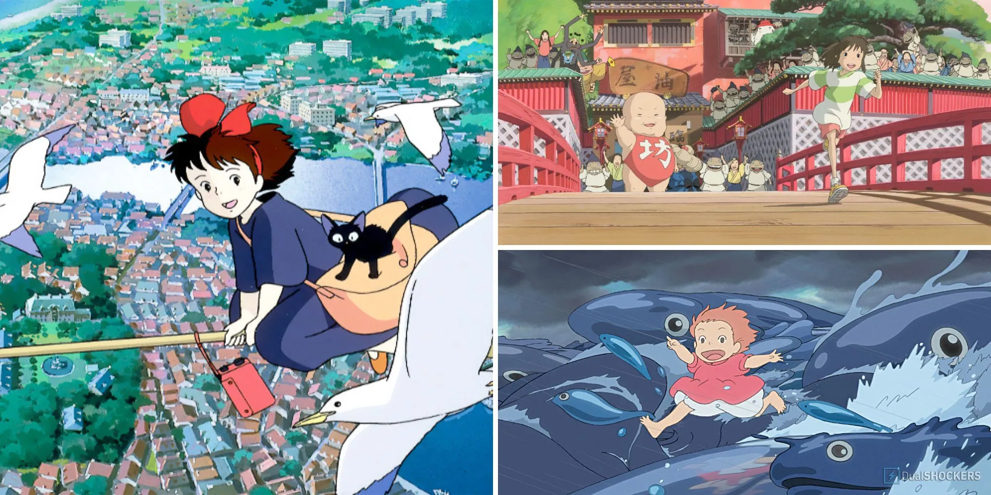 Hình ảnh minh họa cho thế giới kỳ ảo của Studio Ghibli, liên quan đến các chủ đề môi trường và phiêu lưu