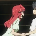 Hình ảnh nhân vật Ichika và Kaito trong anime Ano Natsu de Matteru.