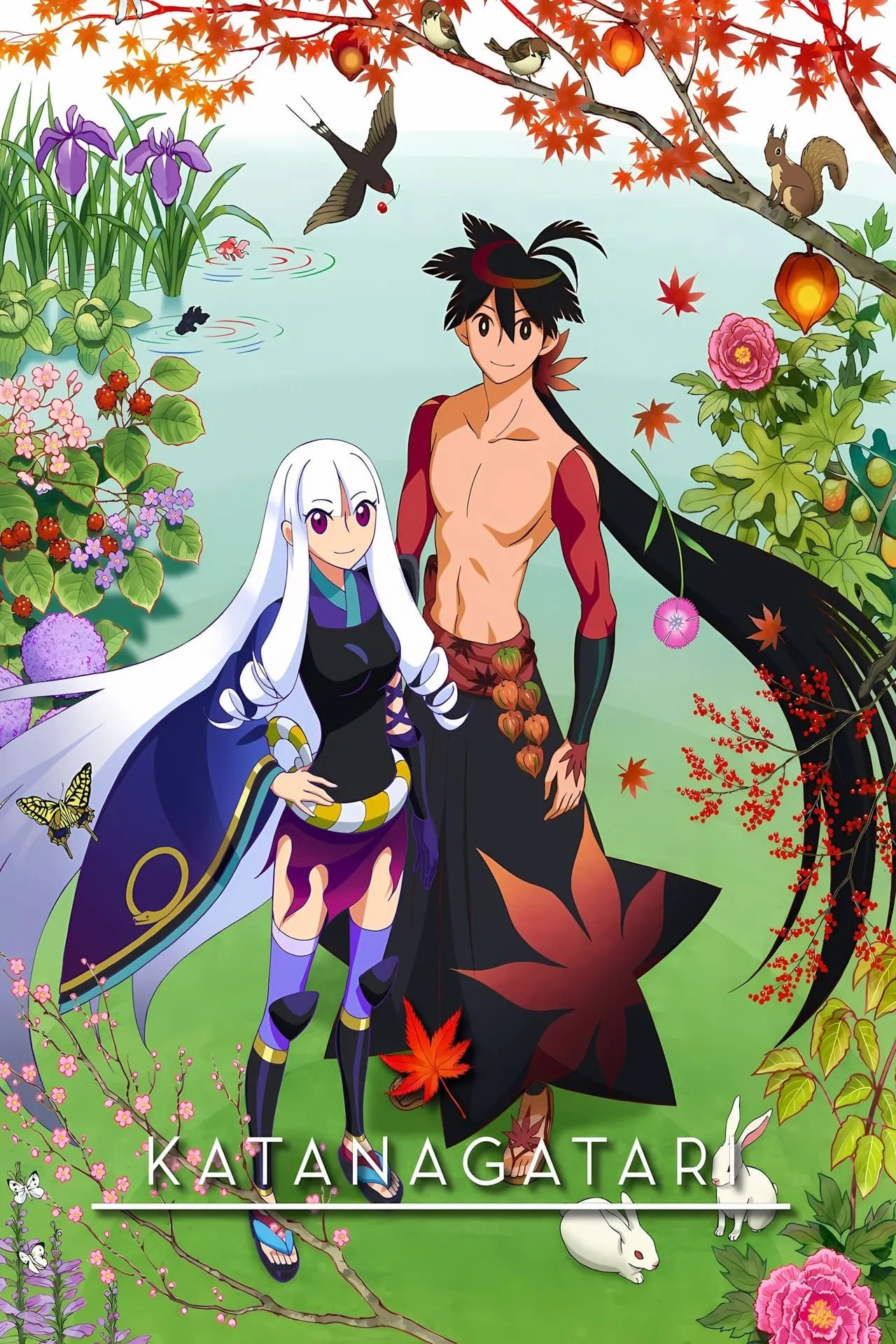 Hình ảnh quảng bá chính thức cho series anime độc đáo Katanagatari