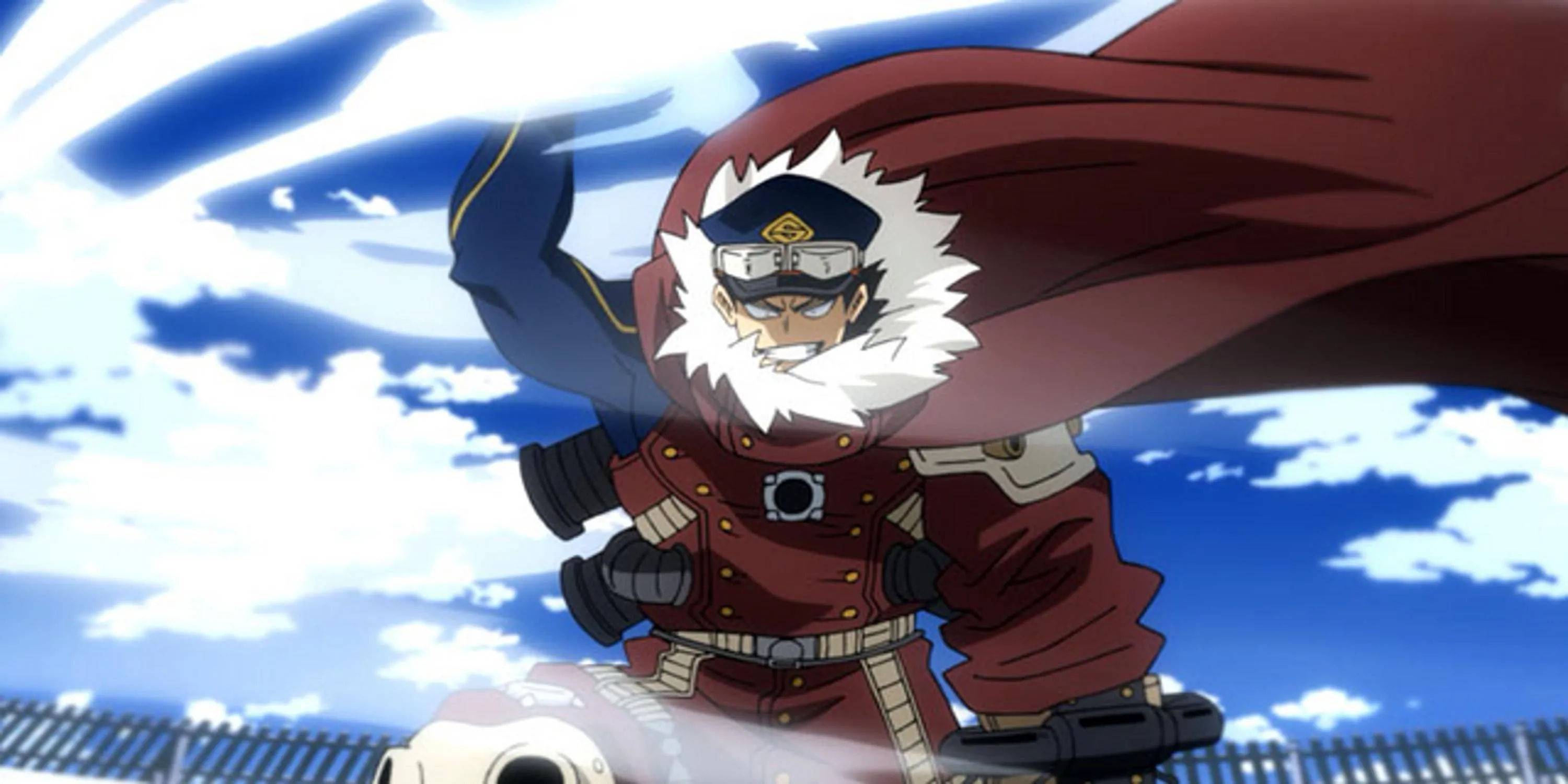 Inasa Yoarashi, người dùng quirk Whirlwind mạnh mẽ