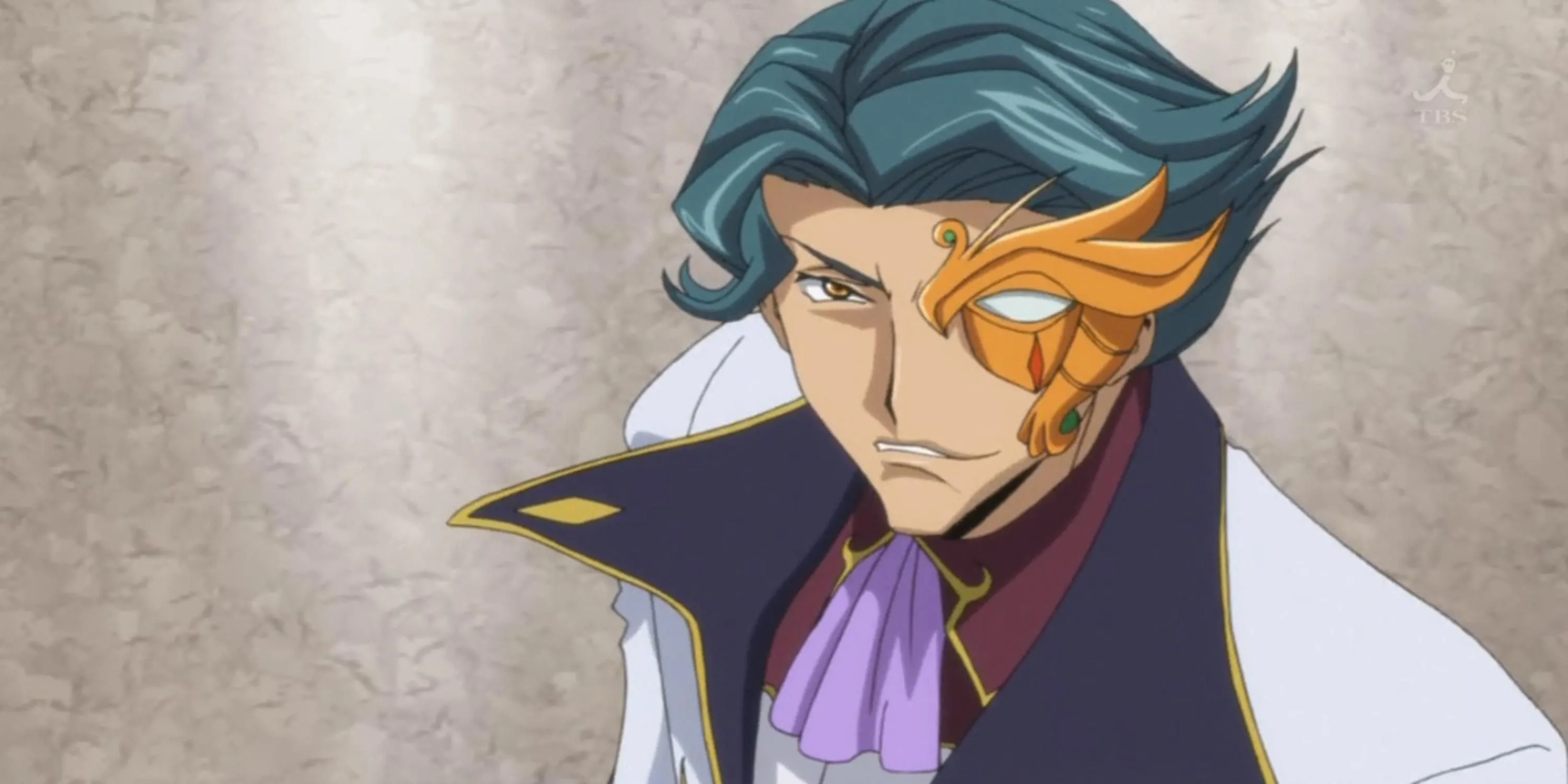 Jeremiah Gottwald trong bộ dạng cyborg từ Code Geass R2