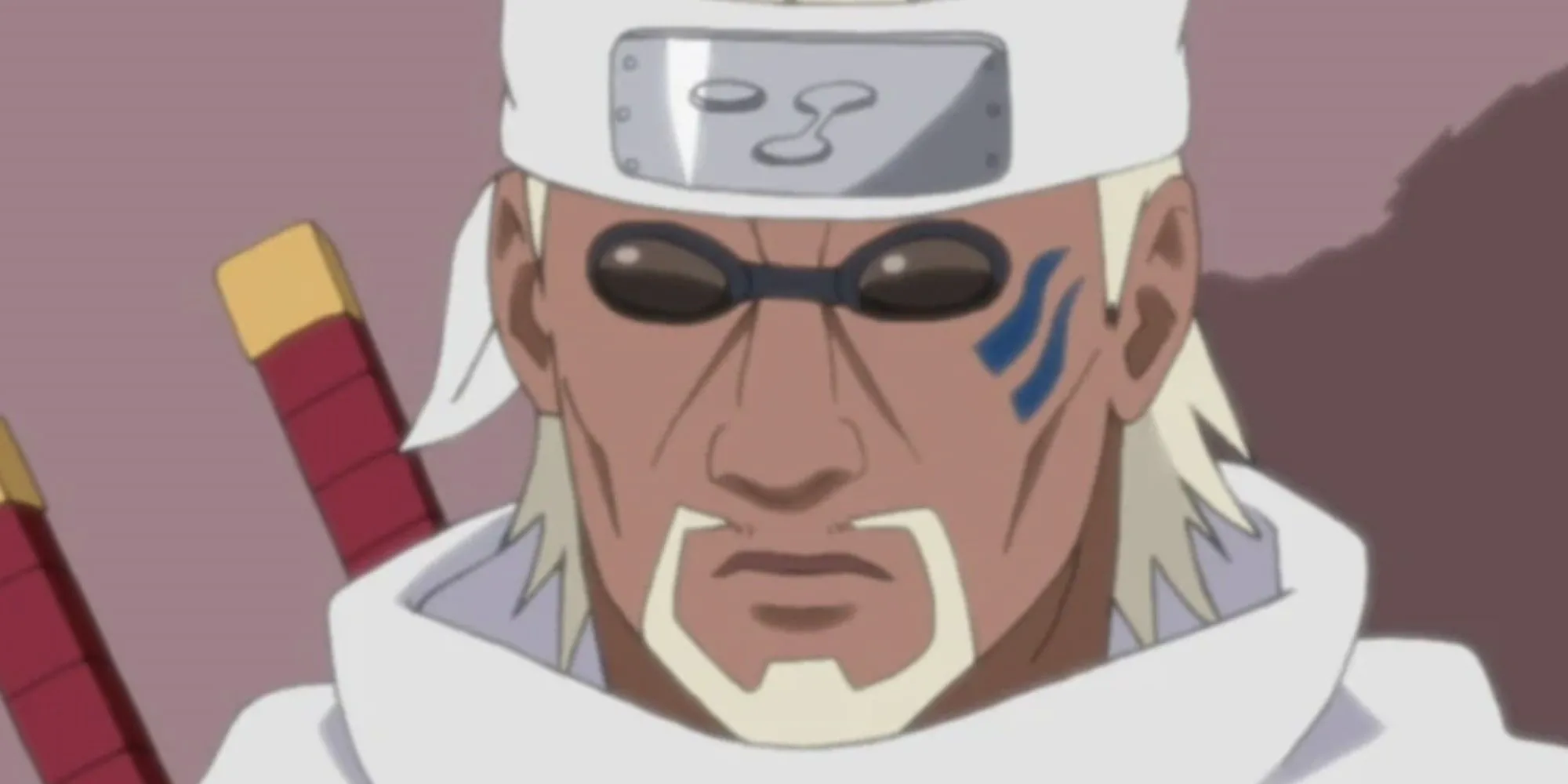 Jinchuriki Bát Vĩ Killer Bee trong anime Naruto Shippuden thể hiện phong cách Lưỡi Kiếm Bảy Kiếm