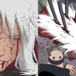 Jiraiya chiến đấu với Lục Đạo Pain trong Làng Mưa ở Naruto Shippuden tập 133