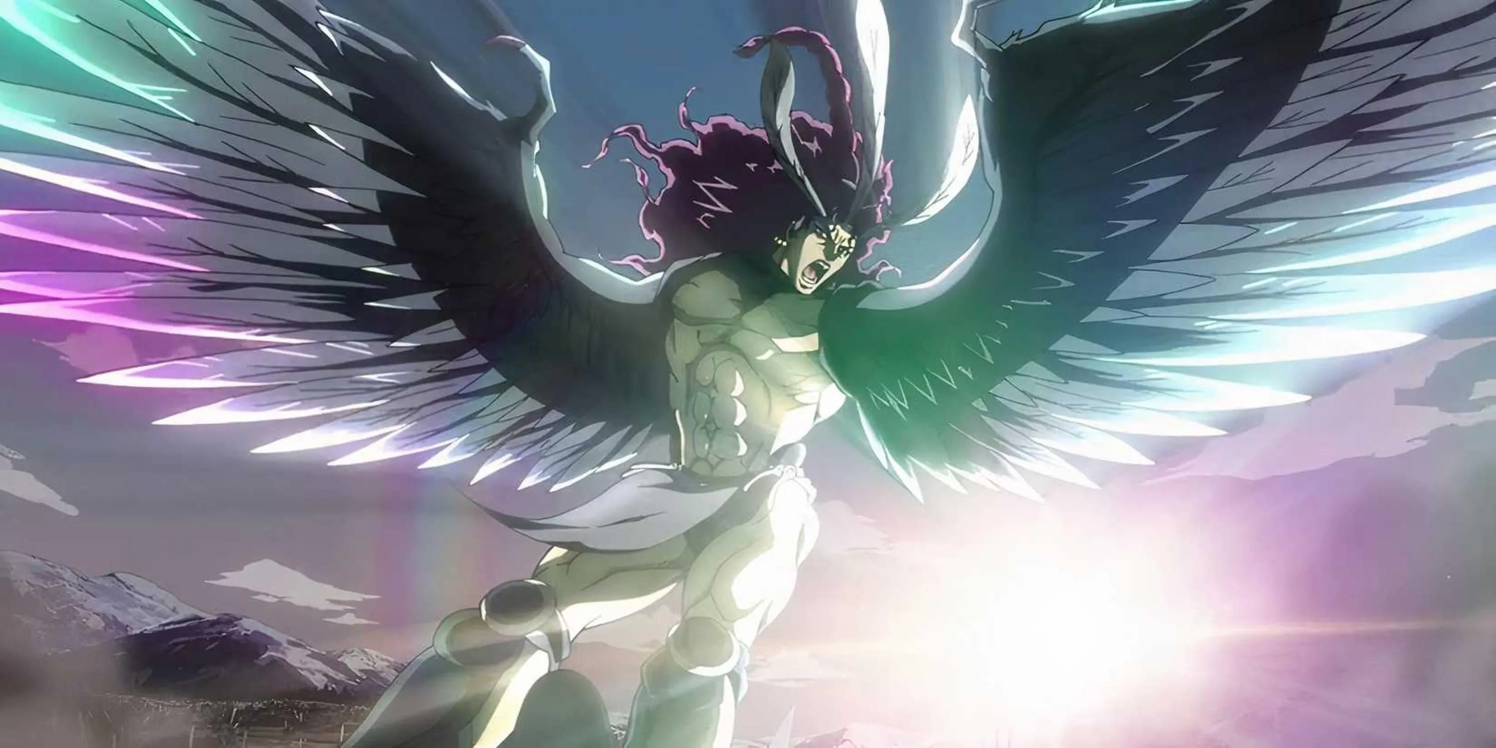 Kars ở dạng Thể Sống Tối Thượng trong JoJo's Bizarre Adventure
