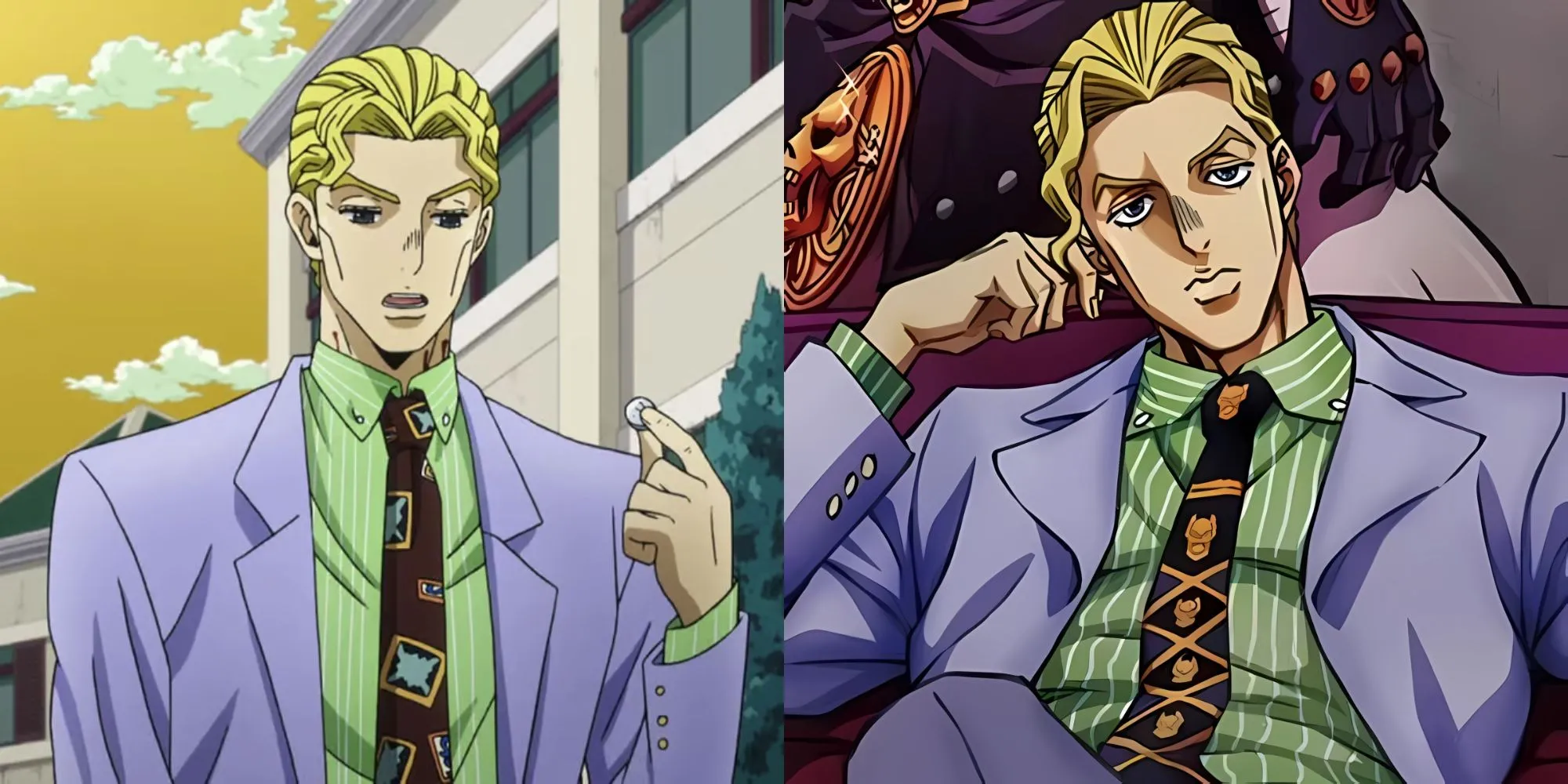 Kira Yoshikage từ JoJo's Bizarre Adventure Diamond Is Unbreakable, biểu tượng của sự điên rồ ẩn giấu
