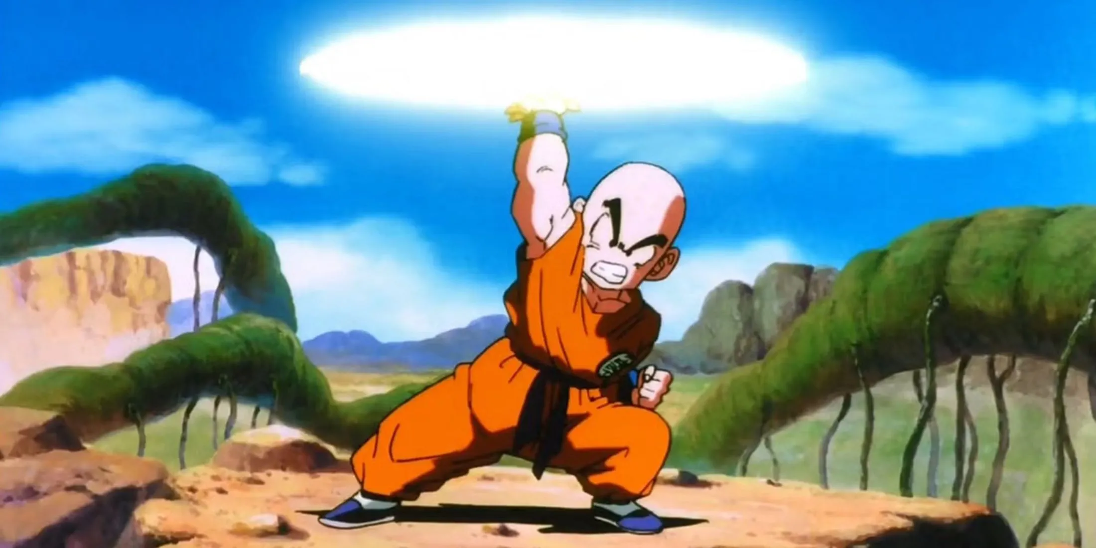 Krillin, người bạn thân nhất của Goku và là một trong những nhân vật con người đáng mến nhất Dragon Ball Z
