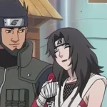 Kurenai Yuhi và Asuma Sarutobi trong một cảnh phim Naruto