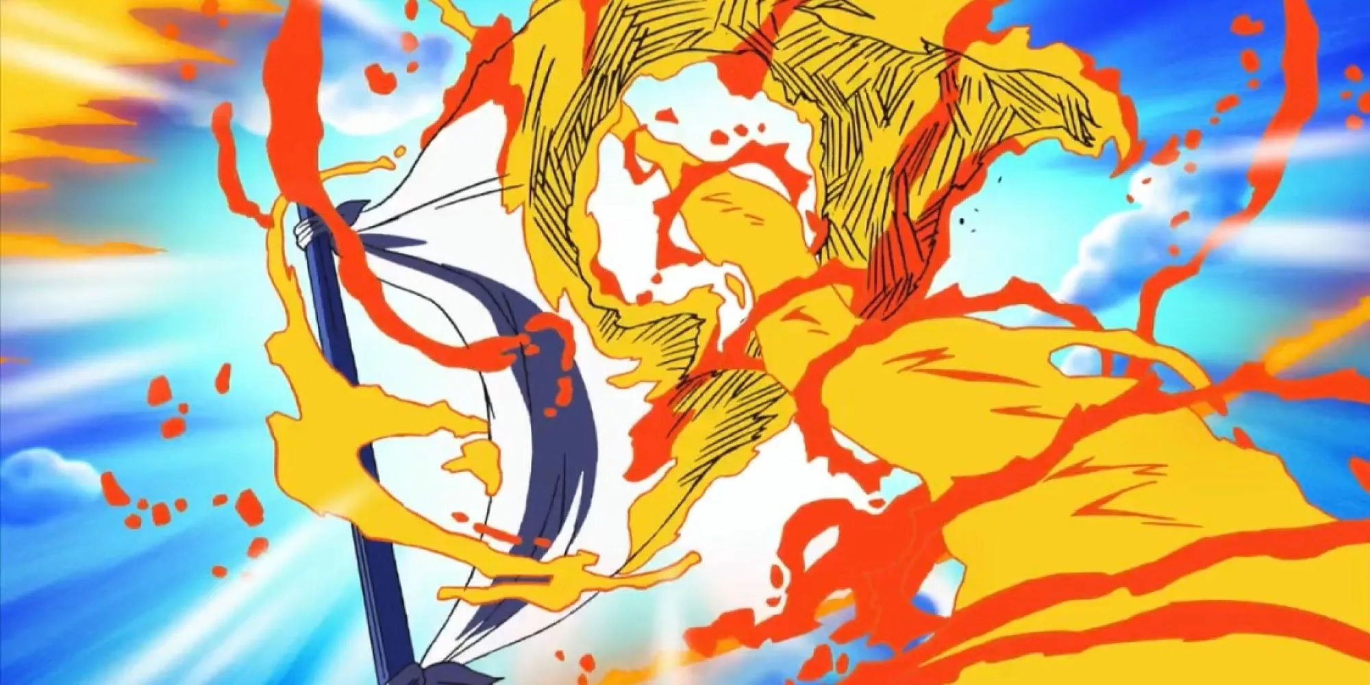 Luffy ra lệnh đốt cờ Chính phủ Thế giới tại Enies Lobby