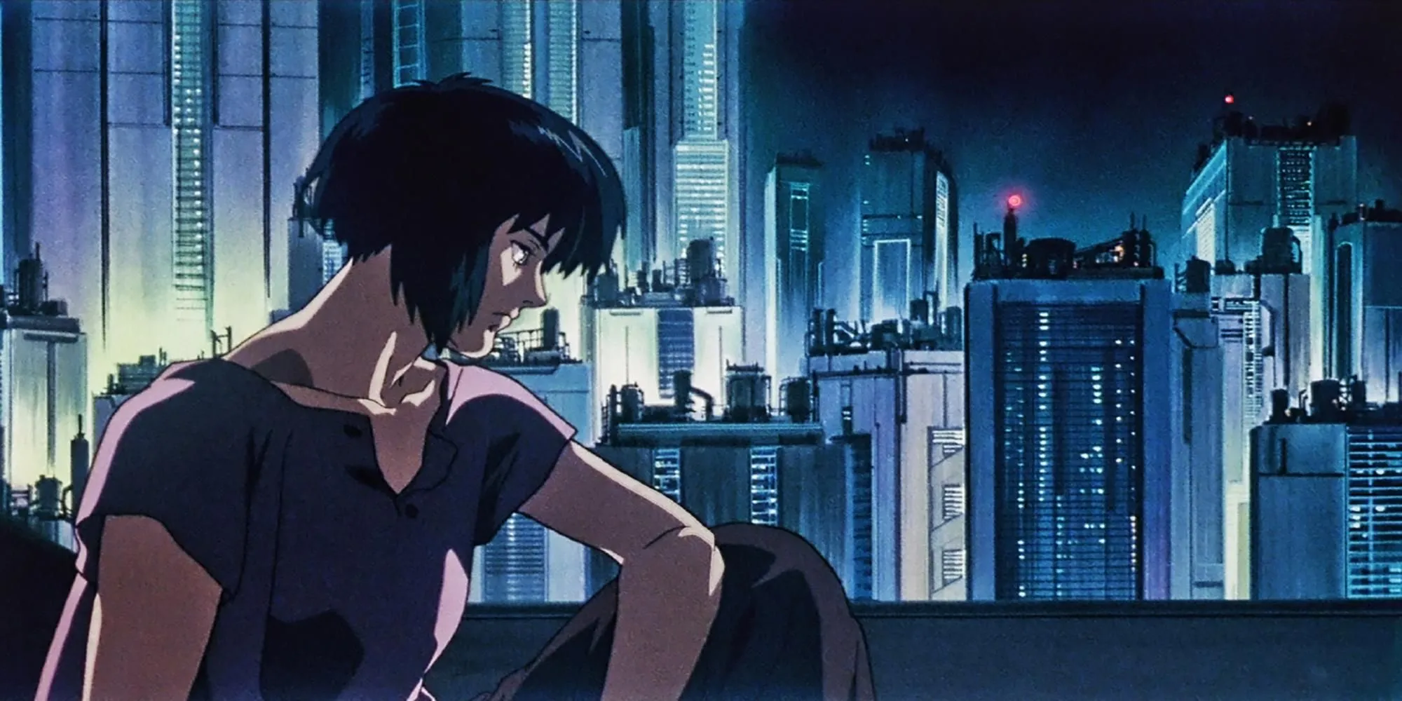 Major Motoko Kusanagi trong phim anime Ghost in the Shell (1995)