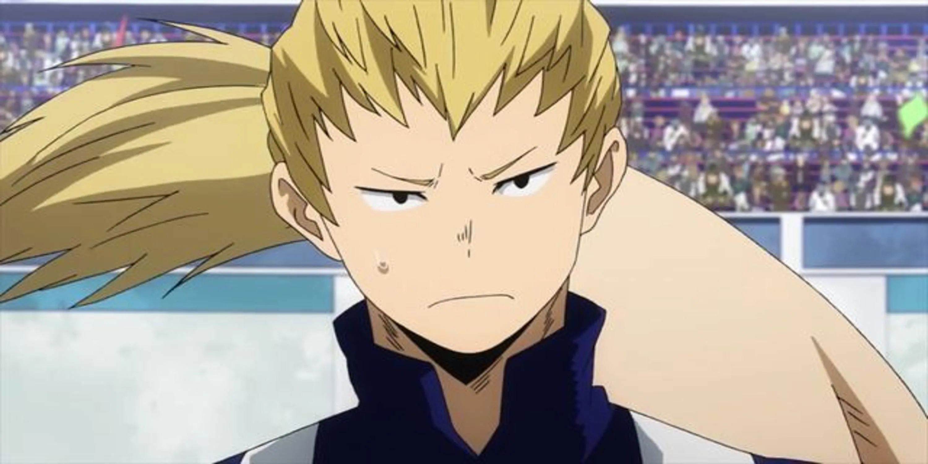 Mashirao Ojiro sử dụng chiếc đuôi mạnh mẽ từ Quirk Tail trong My Hero Academia