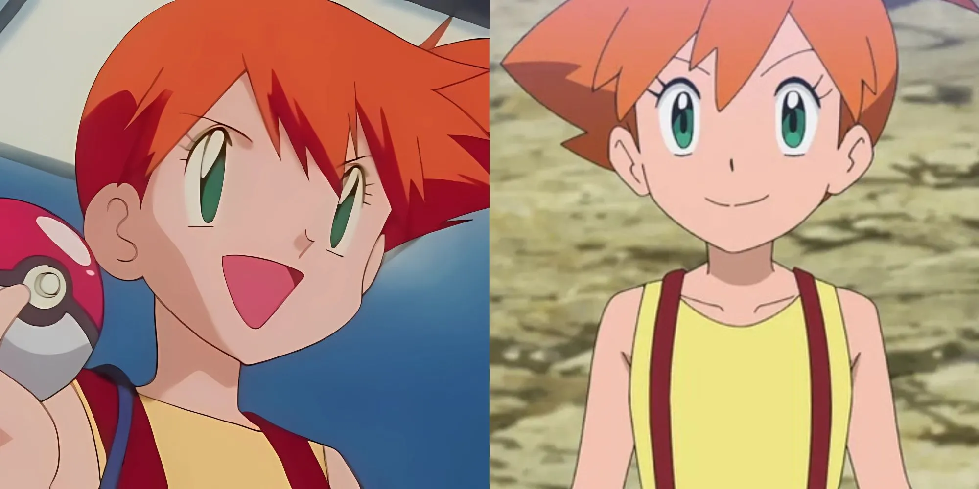 Misty cùng với các Pokémon hệ Nước