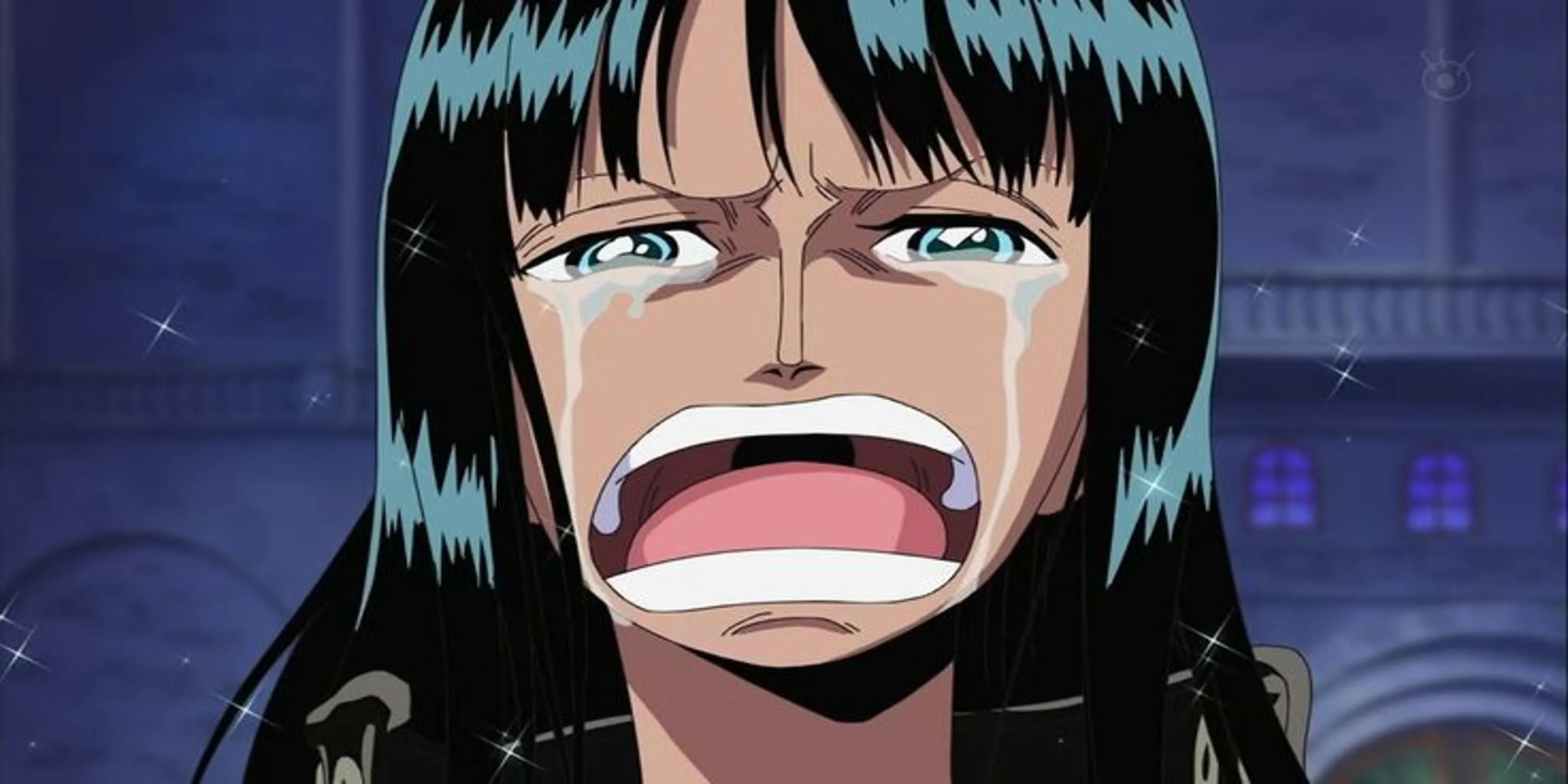 Nico Robin bật khóc và hét lên ước muốn được sống