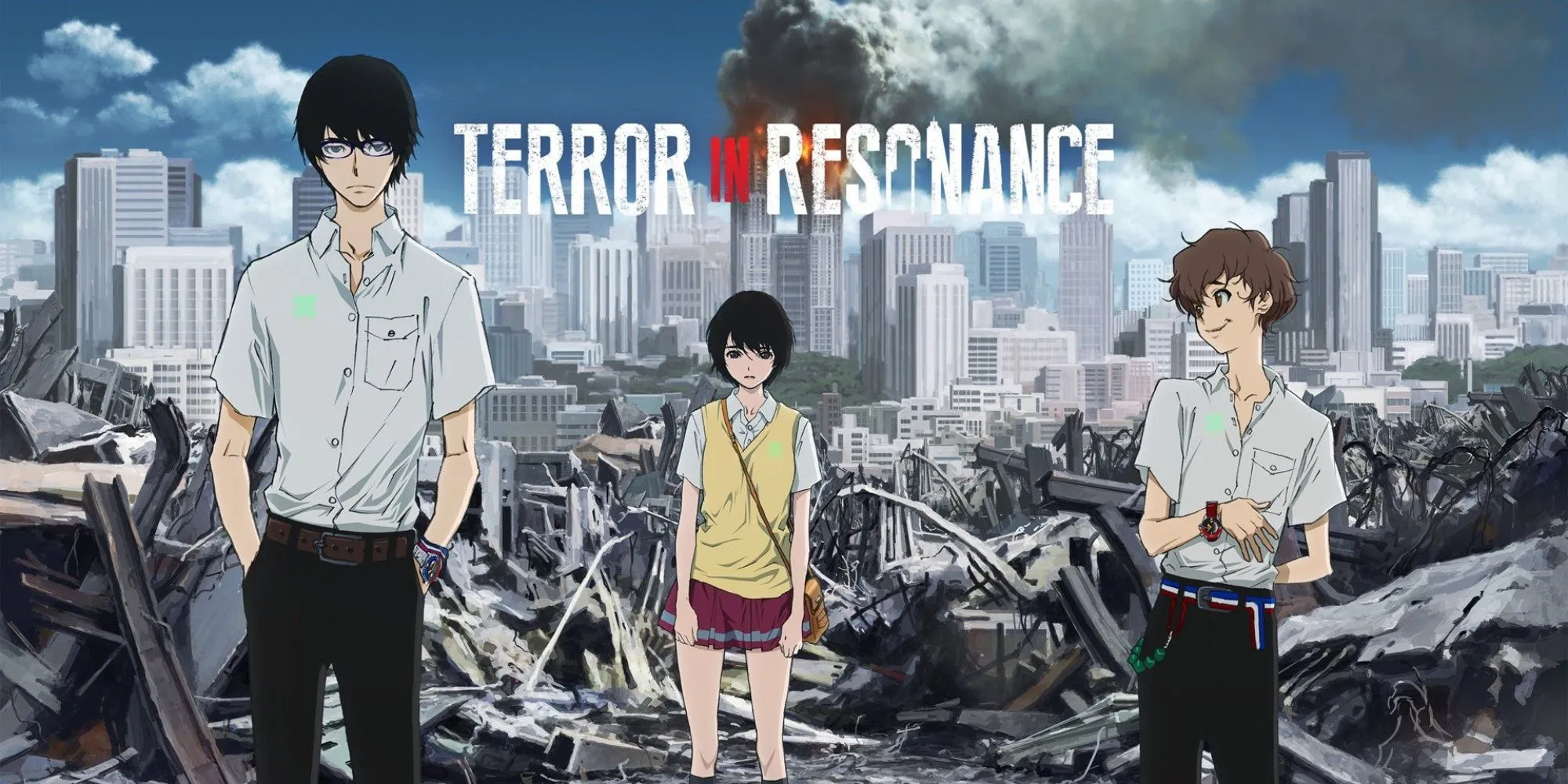 Nine và Twelve, hai nhân vật chính của anime Terror in Resonance, series với cái kết ám ảnh và đầy suy ngẫm.