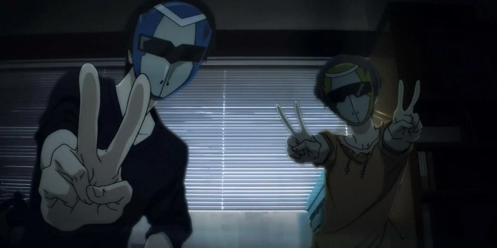 Nine và Twelve, hai nhân vật chính trong Terror in Resonance (Zankyou no Terror), anime tâm lý tội phạm