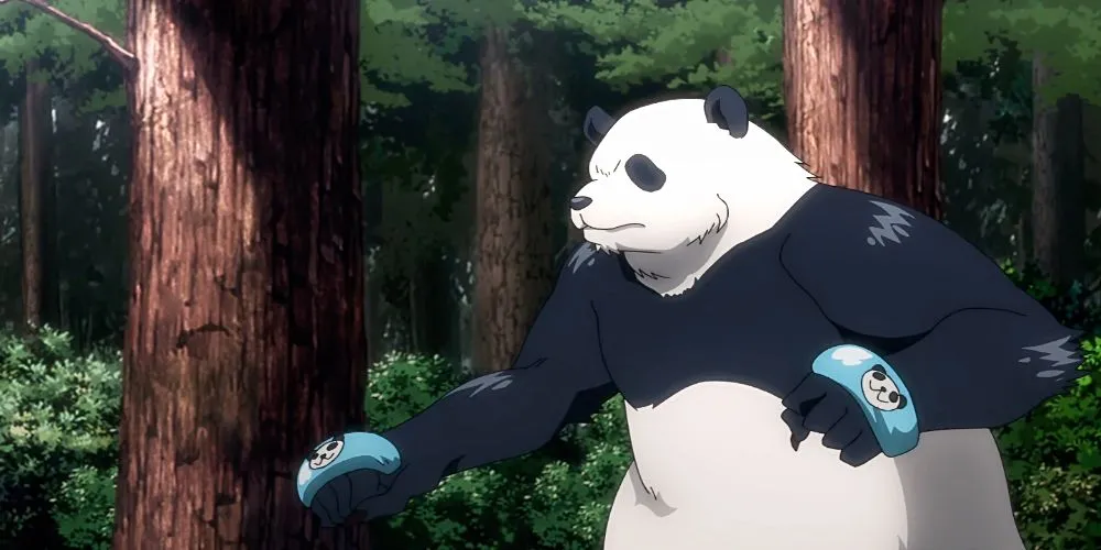Panda, Xác Chết Bị Nguyền Rủa hình dạng gấu trúc