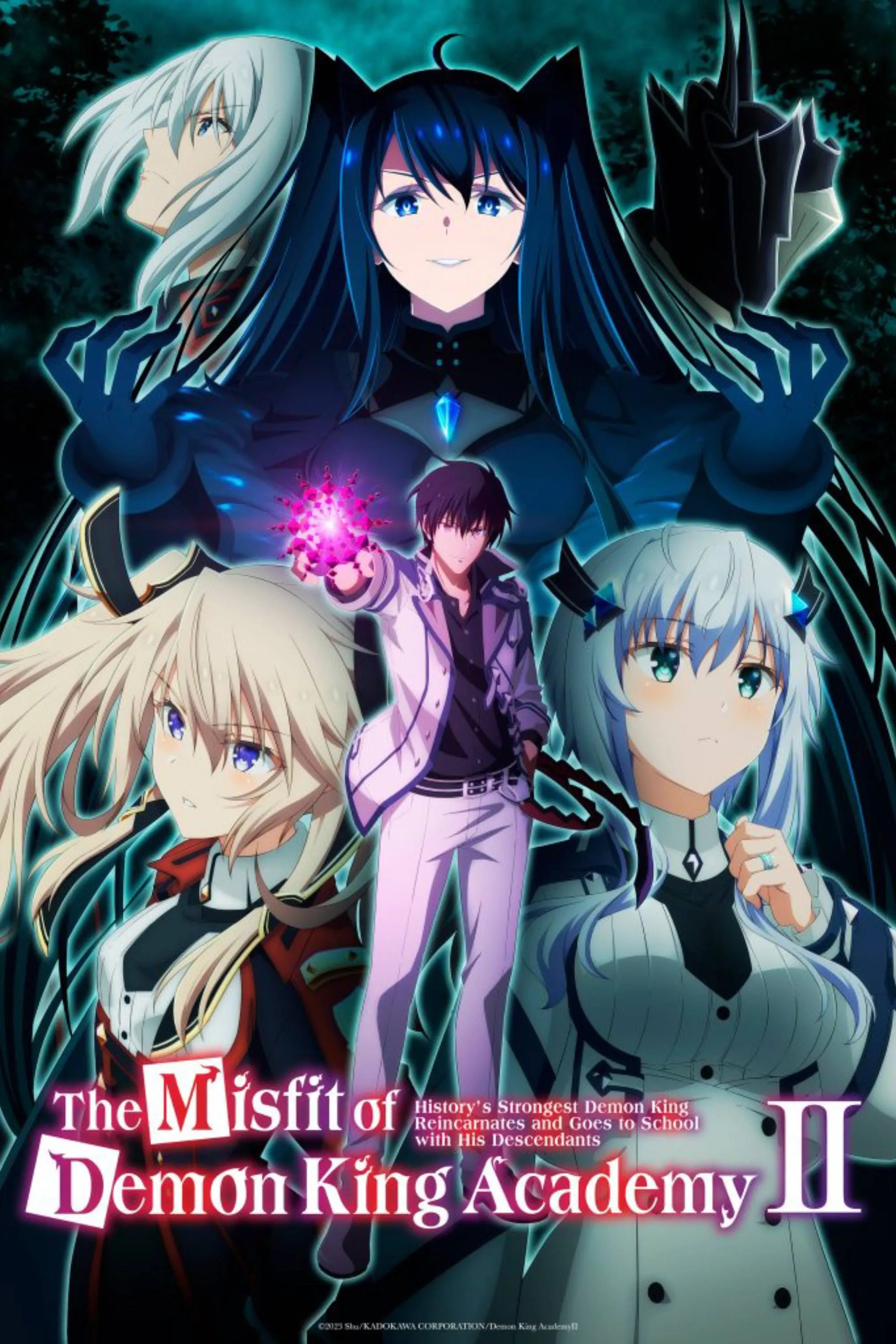 Poster anime The Misfit of Demon King Academy