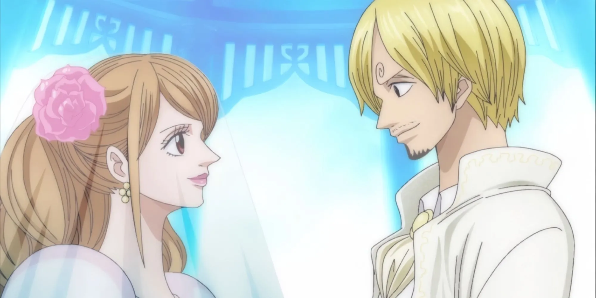 Sanji và Pudding trong buổi lễ đính hôn, khoảnh khắc đáng nhớ tại Đảo Bánh