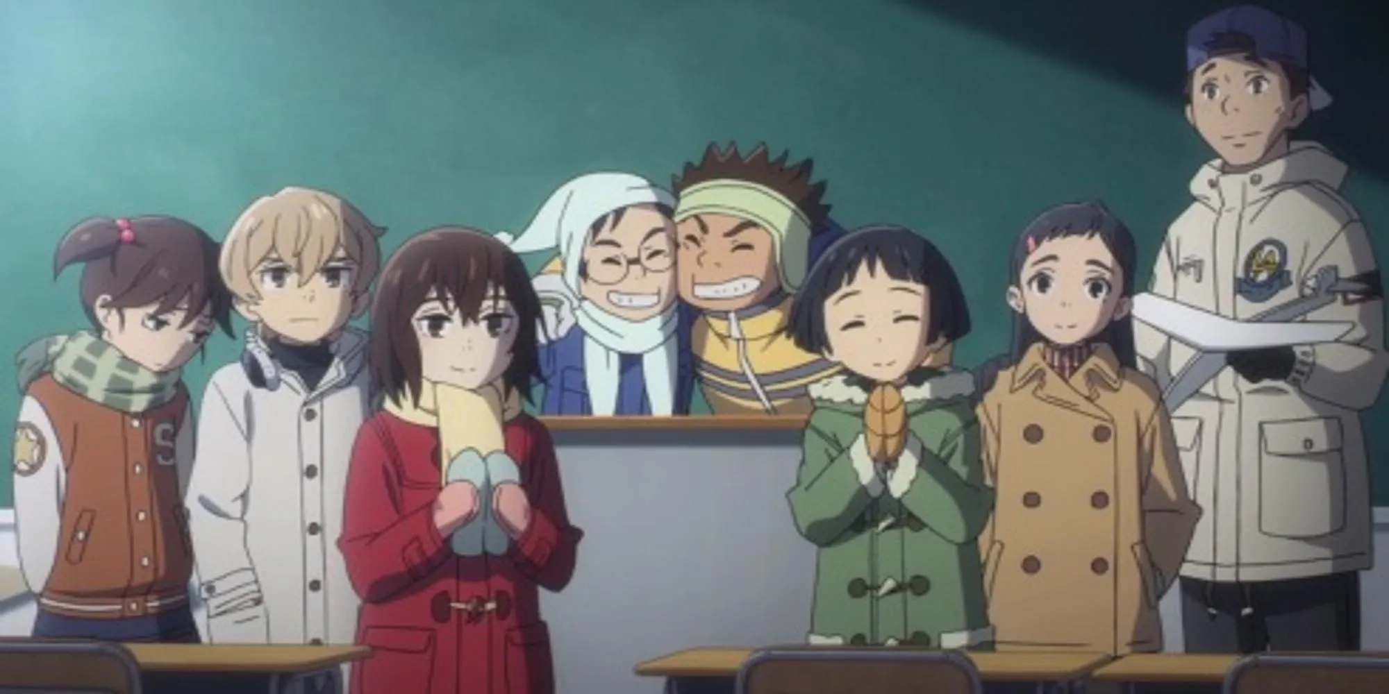 Satoru Fujinuma và Kayo Hinazuki trong anime Erased, bộ phim du hành thời gian với cái kết đau lòng nhưng ý nghĩa.