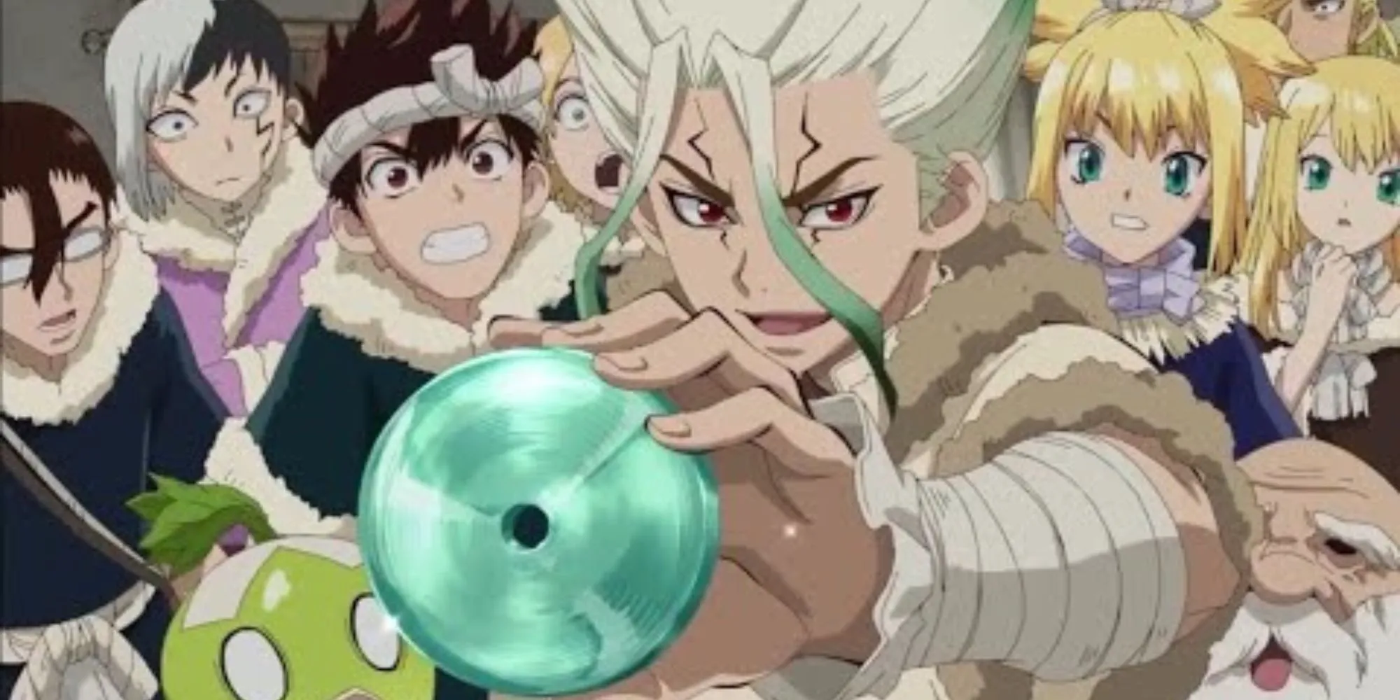 Senku Ishigami trong Dr. Stone với phát minh khoa học