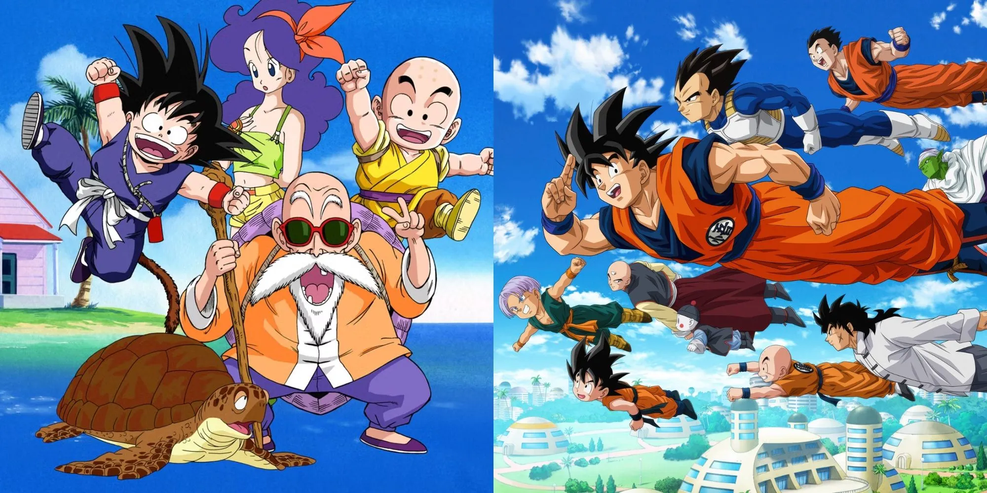 Son Goku biến hình Super Saiyan trong anime Dragon Ball