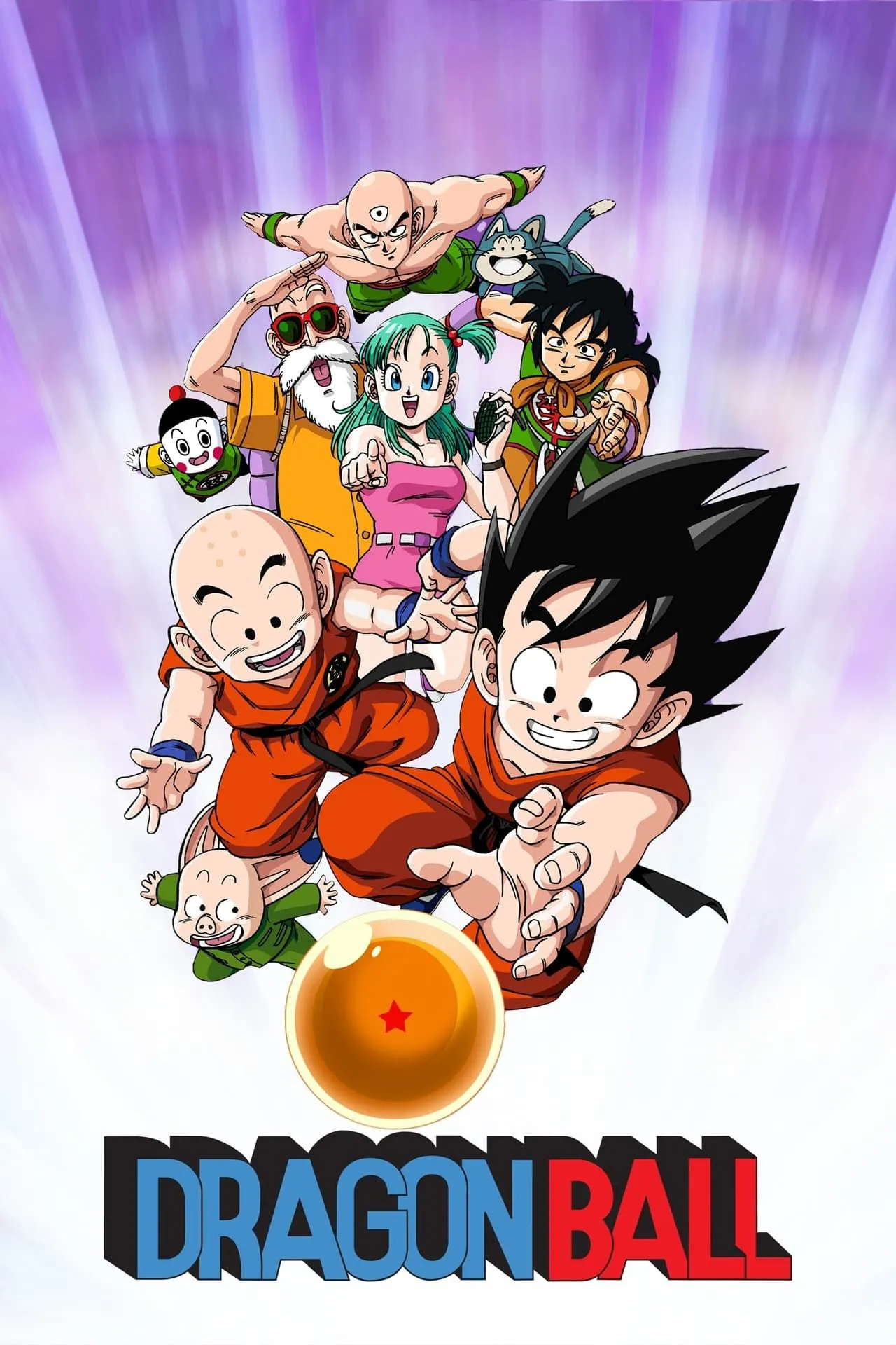 Son Goku từ Dragon Ball trong trạng thái sẵn sàng chiến đấu