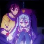 Sora và Shiro trong thế giới màu sắc của No Game No Life, anime isekai chiến thuật ngắn