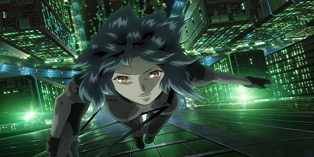 Thiếu tá Motoko Kusanagi trong anime Ghost in the Shell Stand Alone Complex