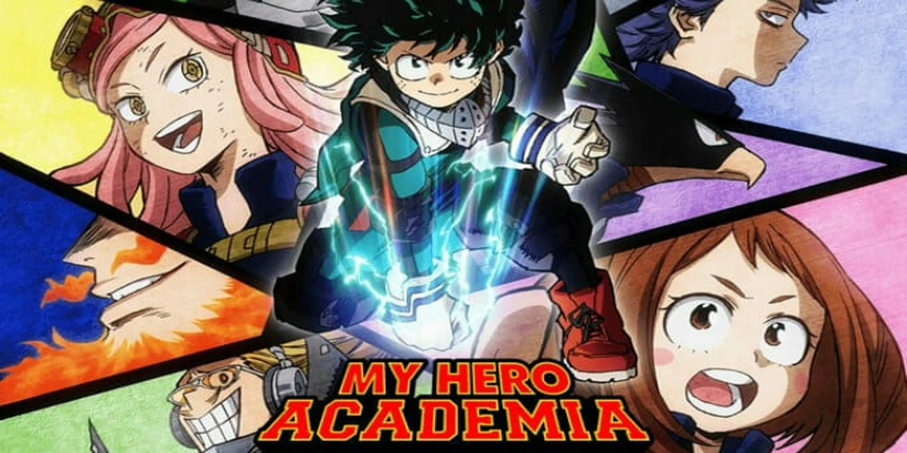 Trận chiến kinh điển giữa All Might và All For One trong arc Kamino Ward của mùa 3 My Hero Academia.