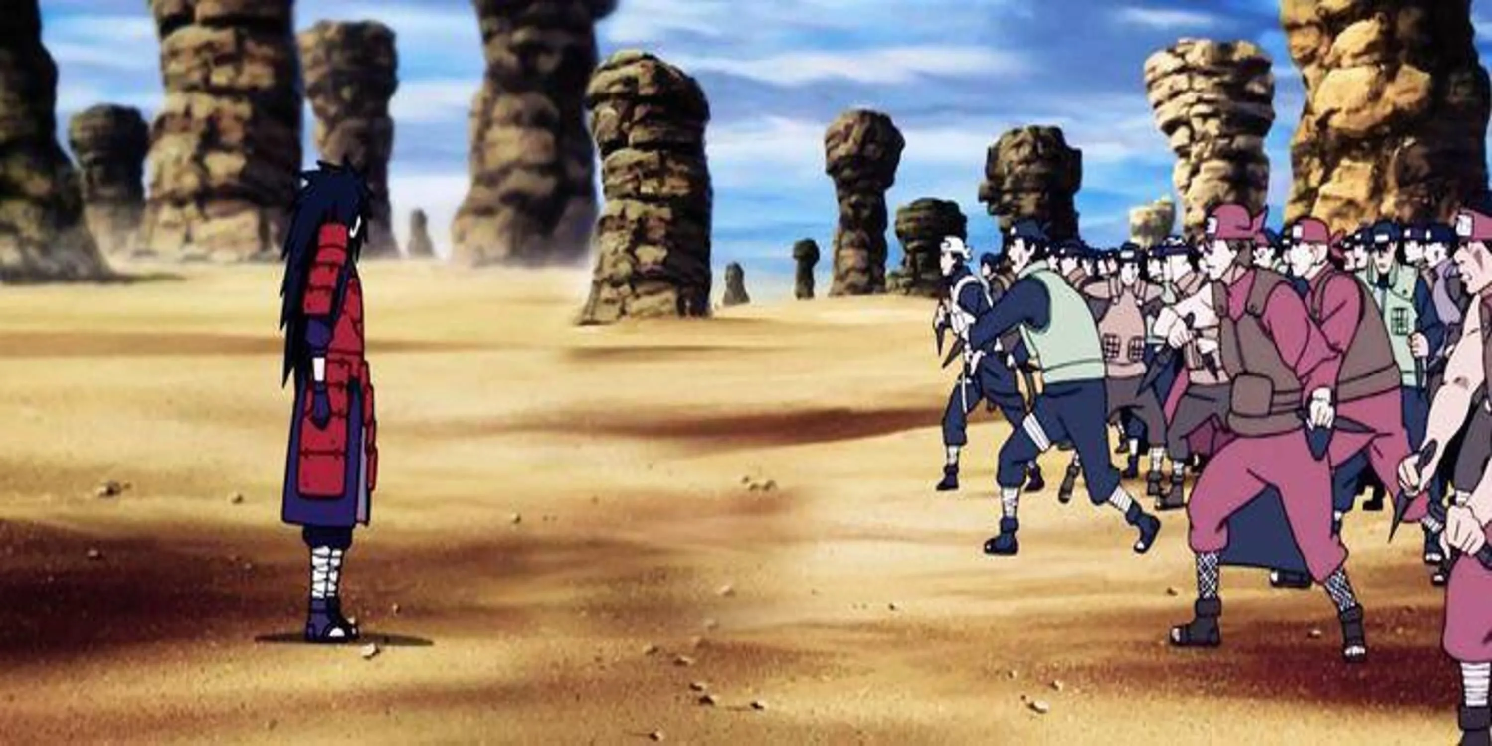 Uchiha Madara dễ dàng áp đảo hàng nghìn shinobi trong Naruto: Shippuden