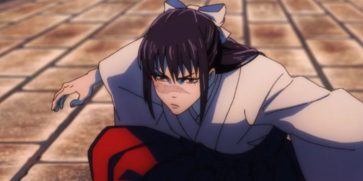 Utahime Iori với biểu cảm cau có
