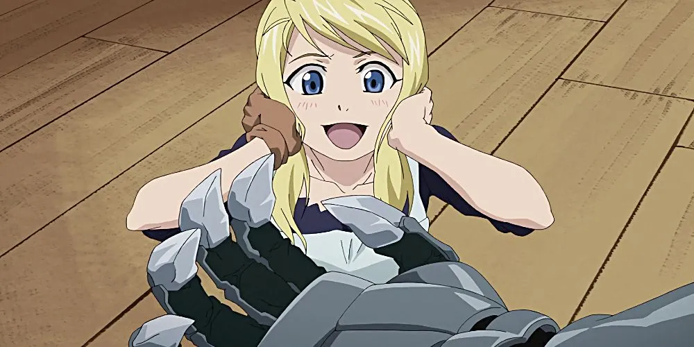 Winry Rockbell trong Fullmetal Alchemist Brotherhood, biểu tượng của tình yêu kiên nhẫn và sự ủng hộ không điều kiện