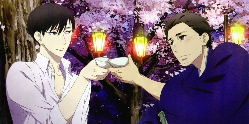 Yakumo, nhân vật trung tâm của anime Shouwa Genroku Rakugo Shinjuu, series chính kịch lịch sử với cái kết sâu sắc và ám ảnh.