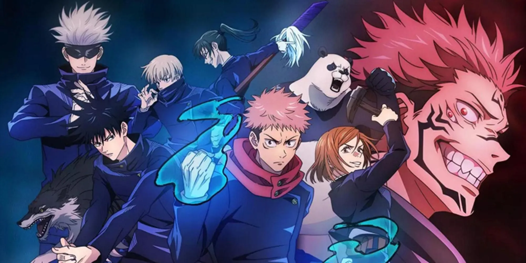 Yuji Itadori, Megumi Fushiguro và Nobara Kugisaki trong Jujutsu Kaisen