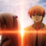 Yuzuru Otonashi tỏ tình với Kanade "Angel" Tachibana trong Angel Beats!