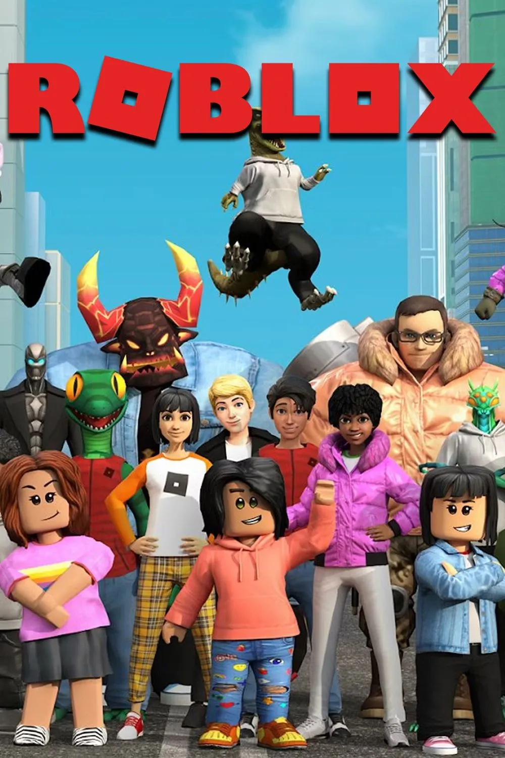 Biểu tượng của Roblox, nền tảng game sandbox nơi Every Second Your Neck Grows được phát triển