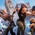 Hình ảnh minh họa chế độ chơi lớn trong Fortnite, phản ánh sự đa dạng và mở rộng không gian trải nghiệm siêu anh hùng